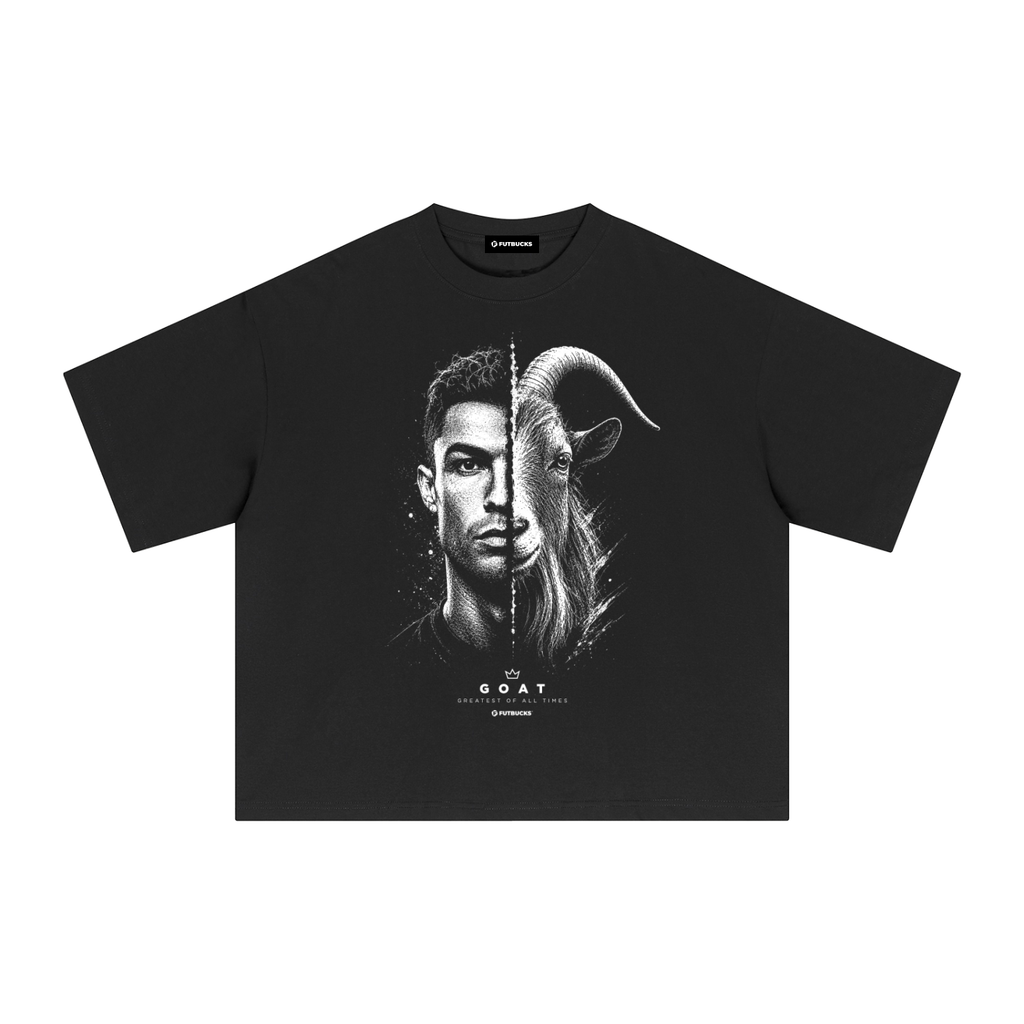 GOAT RONALDO Boxy T-Shirt