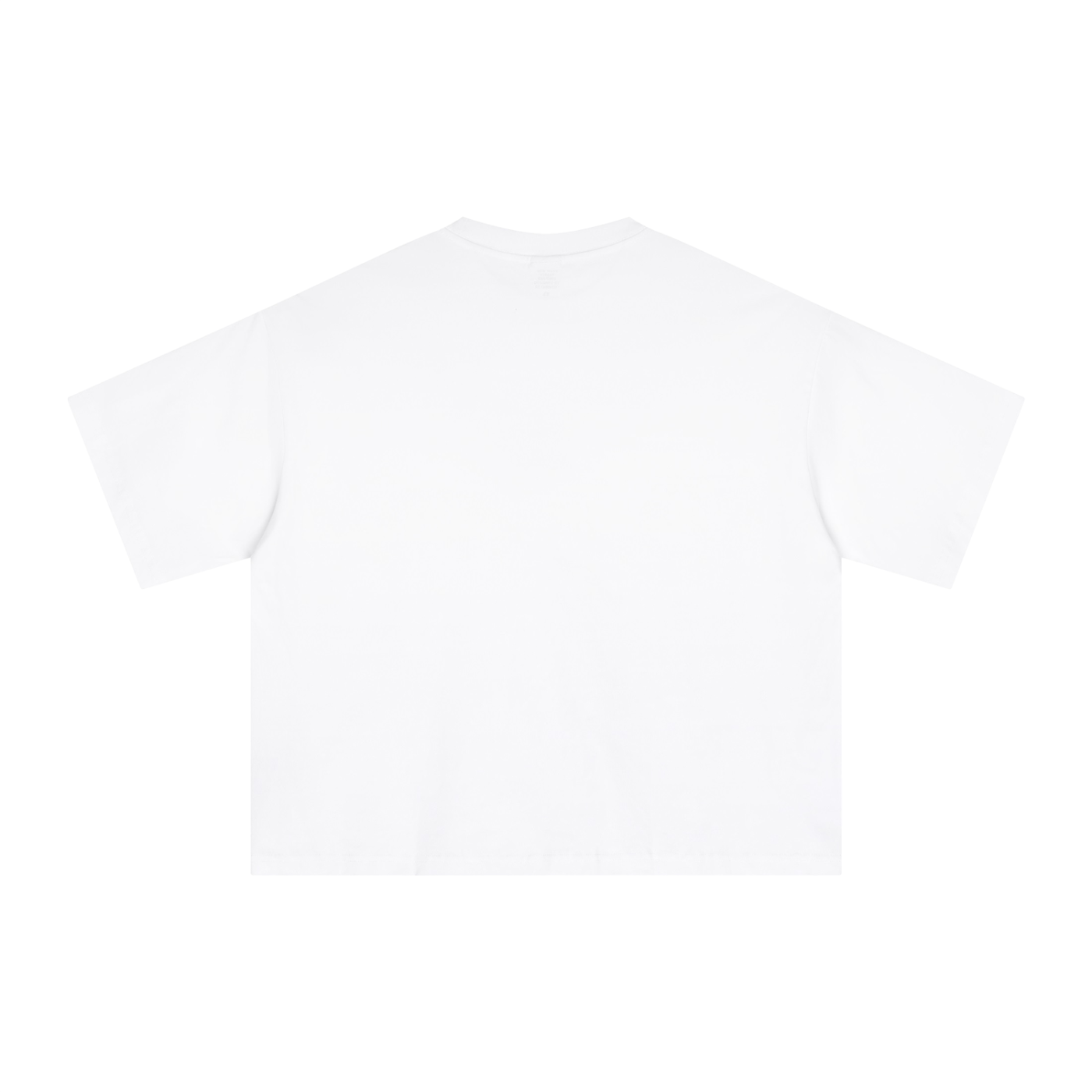 GOATS: CR BOXY WHITE T-SHIRT