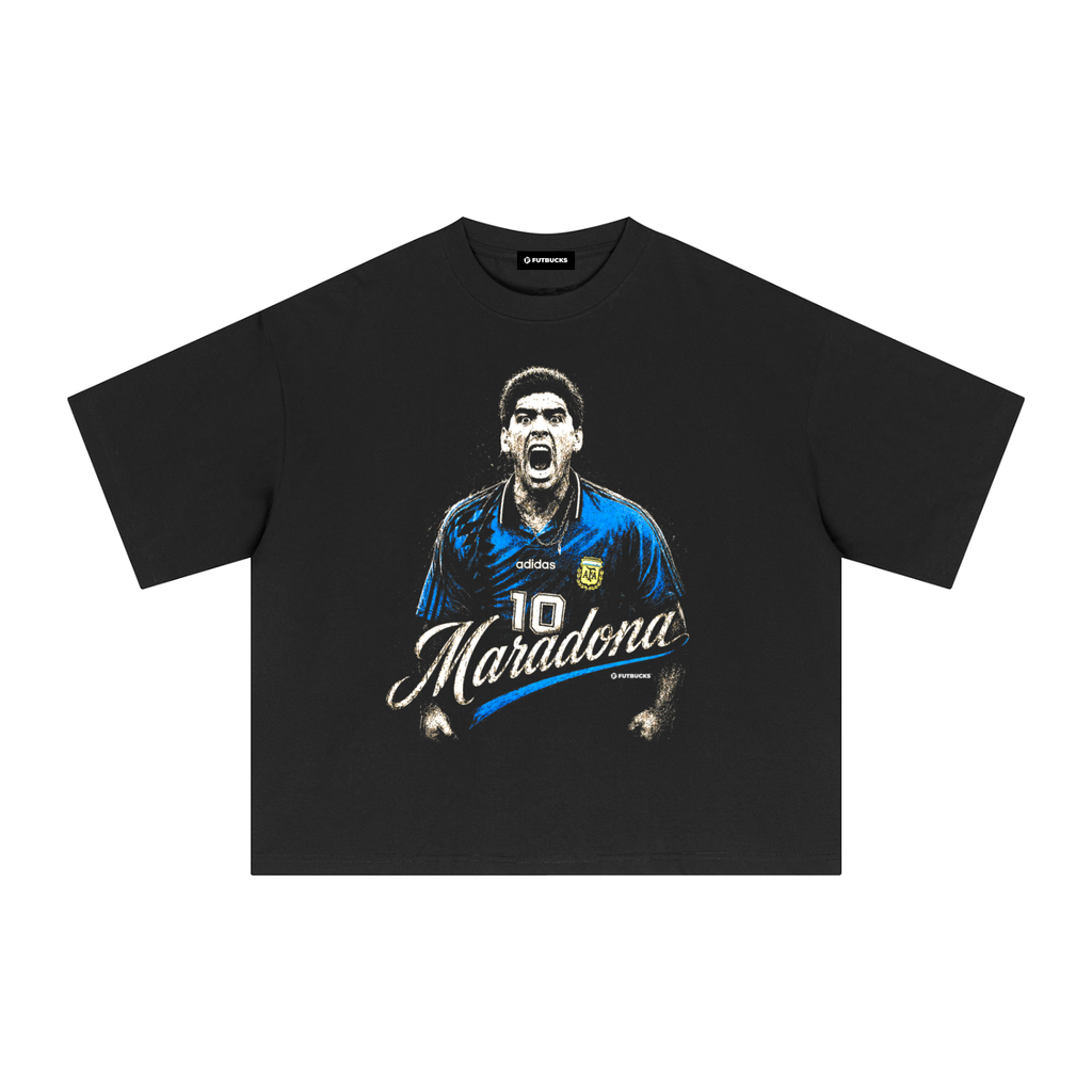 Angry Maradona Boxy T-Shirt